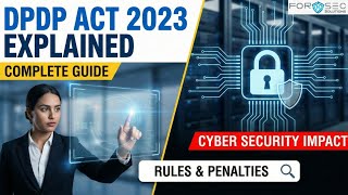 DPDP Act 2023 Explained | Complete Guide, Rules & Cyber Security Impact (Hindi & English)