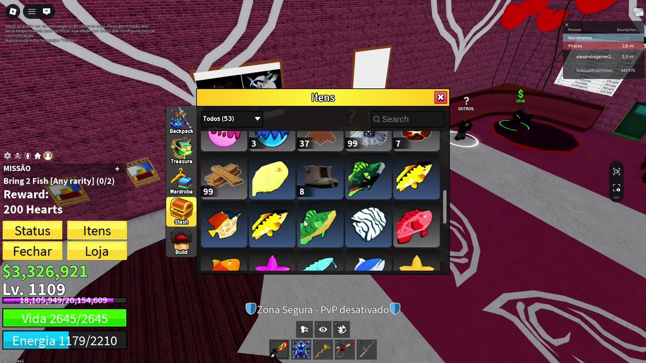 estava fazendo a missão do update valentine até que...