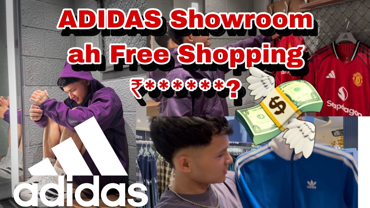 Adidas showroom ah free shopping 