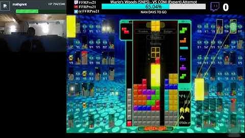 Switch - Tetris 99 - 304 Lines Cleared and 18 KOs with Default Theme