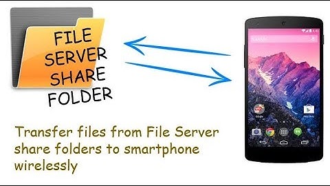 How to transfer files from PC to Android smartphone wirelessly? | Hindi