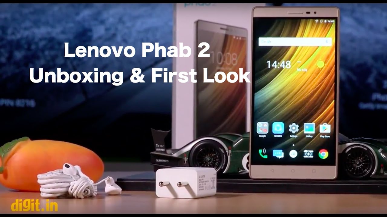 Lenovo Phab 2 - Распаковка