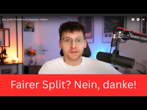Brauchen Reaction-Videos einen fairen Split? Meine Meinung zu Klengan's Vorschlag! - Jens REAGIERT