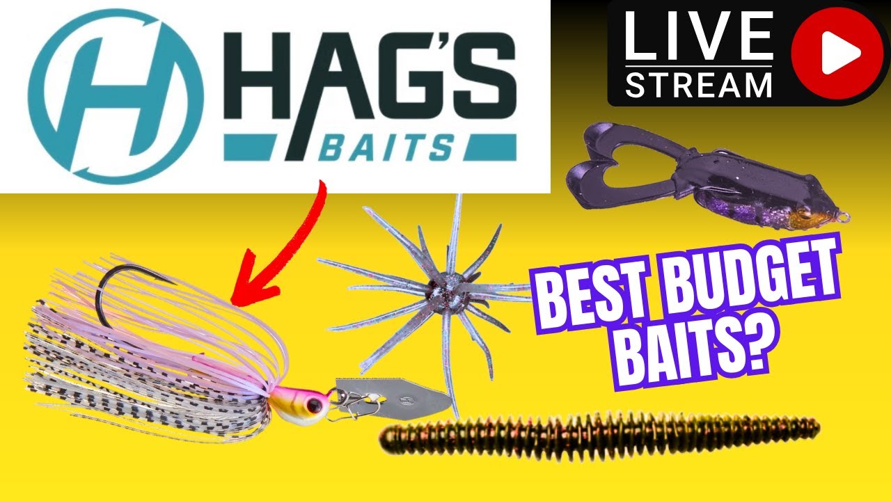 (LIVE) Budget Fishing with Hags Baits