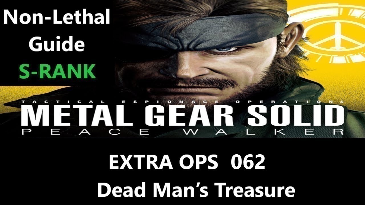 MGS Peace Walker Extra Ops 062 | Dead Man's Treasure - YouTube
