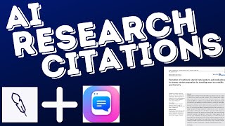 How to Use AI To Cite Your Research Articles with Jenni AI and ChatPDF || AI Research Writer