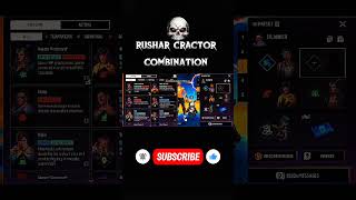 🔥 Best Rusher Character Combination 2026 😱 | Ultra Fast Rush Gameplay | Free Fire#viral#zp#gamin#sh