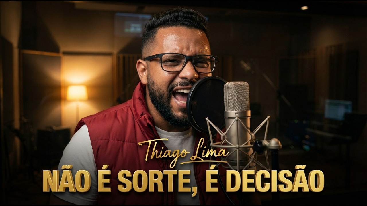 NÃO É SORTE, É DECISÃO | Gospel Motivacional Inspirado em Fernandinho e Isaias Saad | Thiago Lima