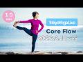 10 min【Gentle Yoga】Core Flow || Live Morning Yoga from Tokyo