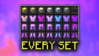 Ranking EVERY Armor Set in Skyblock