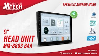 HEADUNIT MM 8803 BAA  9inch