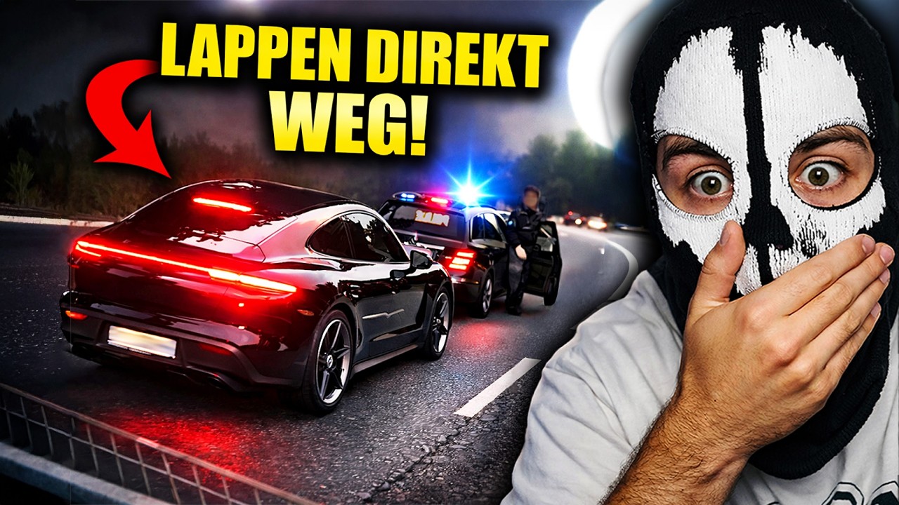 PORSCHE-RASER HOPS GENOMMEN! 💀🚔