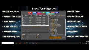 EXTRACT FILE OFP MTK FOR REALME/OPPO FLASH UNBRICK REMOVE DEMO BY UNLOCKTOOL-2020
