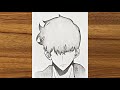 How To Draw SUNG JIN WOO From SOLO LEVELING How To Draw Anime Step By Step Drawing For Beginners 