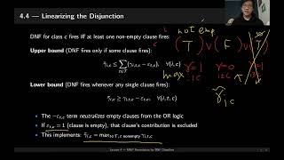 Incremental Boolean Classification - Lecture4 : MILP Formulation for DNF Classifiers