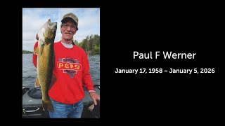 Paul F Werner Funeral Service | January 12, 2026