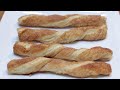 How to Make Cinnamon Twists | Easy Puff Pastry Cinnamon Twist Recipe