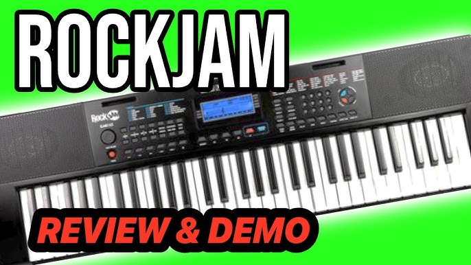 RockJam 61 Key Keyboard Piano Avec LCD Display Kit, Maroc