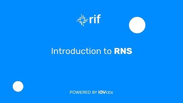 Introduction to RNS