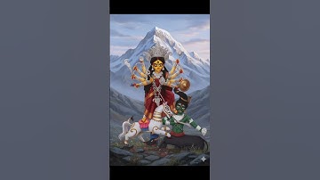 Drawing vs AI (part - 3) #viral #mythology #trending #popular video #drawing mahalaya #pepper durga