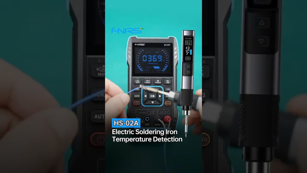 FNIRSI HS-02 | How Accurate Is Your Soldering Iron Temperature? 
