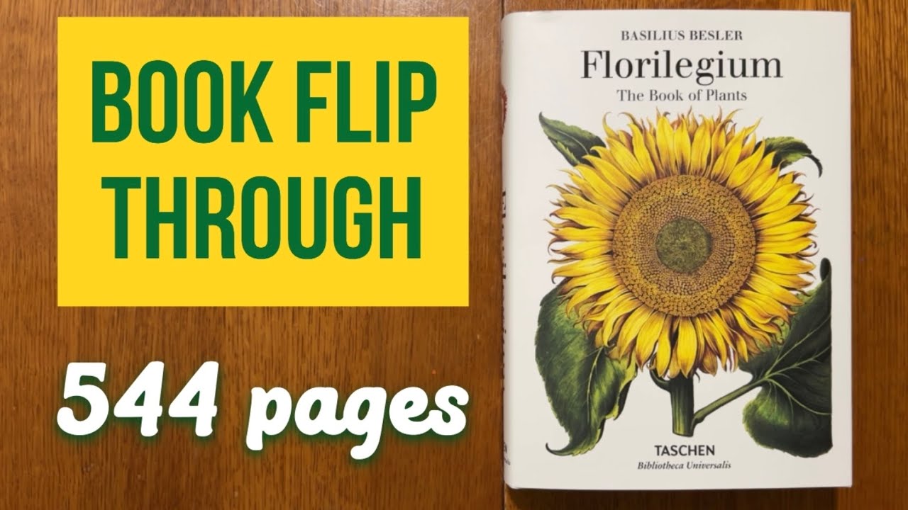 Florilegium, The Book of Plants by Basilius Besler - Book flip