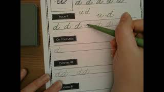 Cursive - Lower Case 'd'