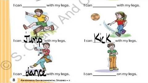 class 1,evs,chapter-3,My body helps me[answers]