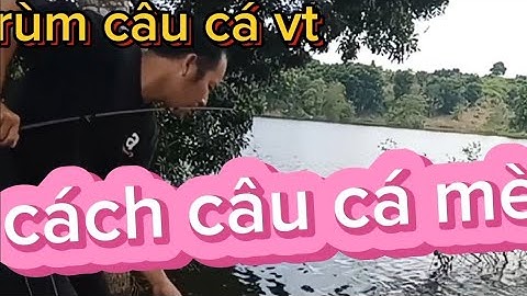 hướng dẫn cách câu cá mè đập thiên nhiên phần 1 #thichsanbat ##tintuc24 #trumcauca