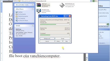 Làm USB boot bằng bootice