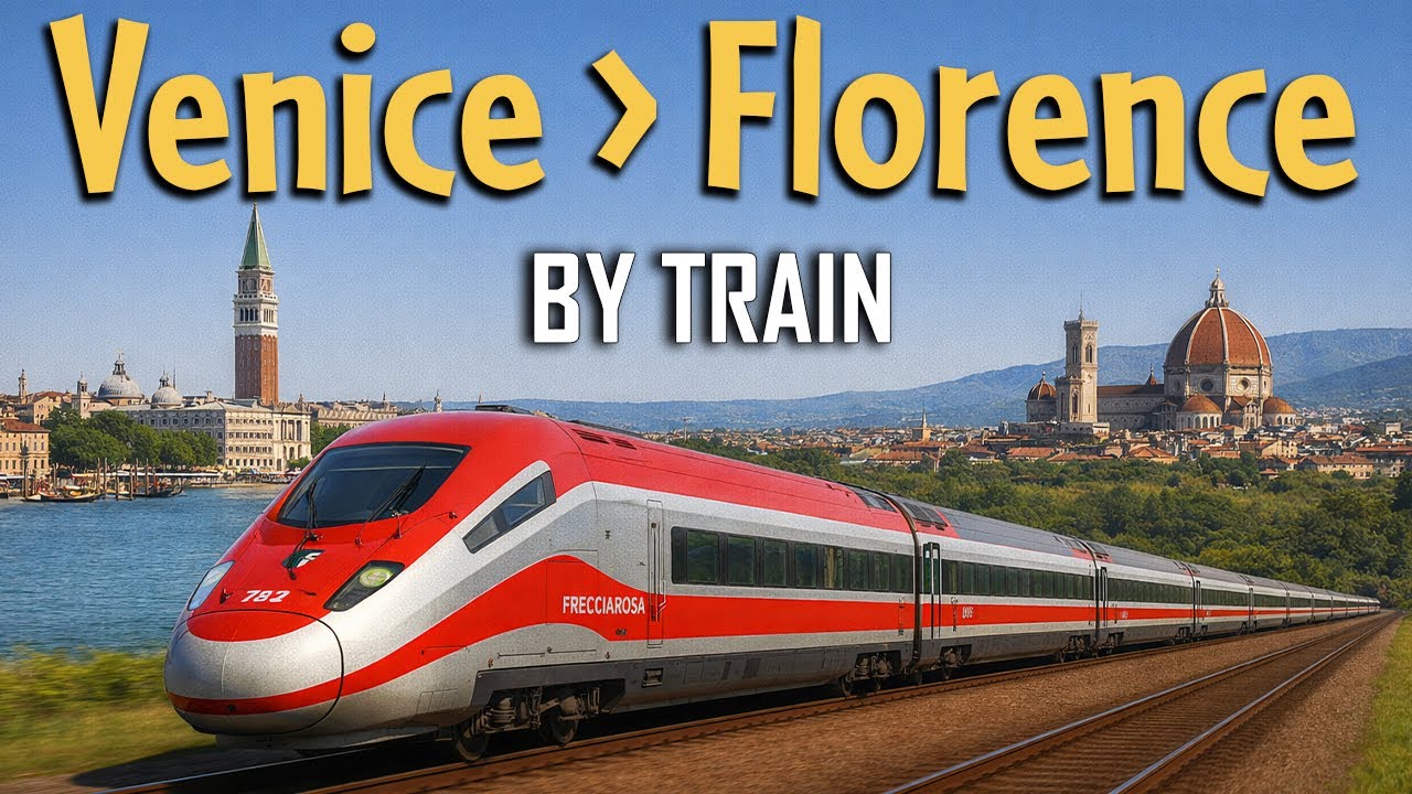 Поездка на поезде из Венеции во Флоренцию | Из Венеции во Флоренцию на поезде | Путешествие по Ит...