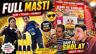 Kids Ki Full Masti Aur Delhi Ka Famous Dahi Ke Sholay 🤩