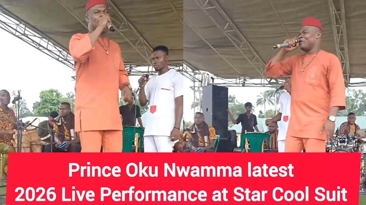 Prince Oku Nwamma latest 2026 Live Performance at Star Cool Suit 