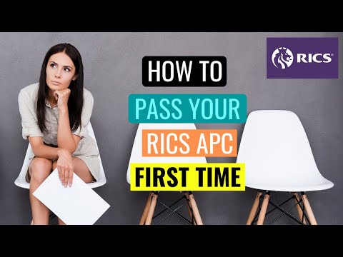 HOW TO PASS THE RICS APC FIRST TIME - WITH FREE DIARY TEMPLATE & RESOURCES