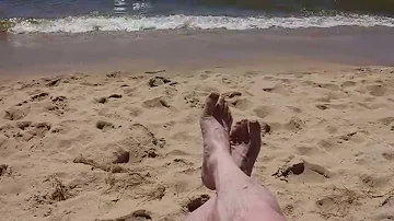 20150721 MVI 5521   Waving My Feet In The Sand