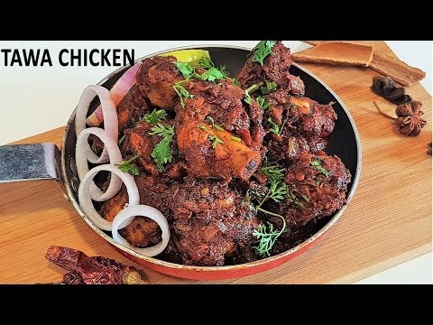 spicy-tawa-chicken-|-easy-tawa-chicken-|-street-style-chicken-sukka-|-madhurasrecipe-ep---671