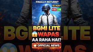 PUBG Mobile Wapas Aane Wala Hai 😳 Final Truth!