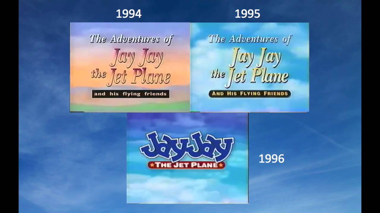 Jay Jay the Jet Plane (Model Series) - 1994-1996 Intro Comparison