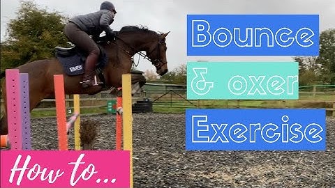 How to | Bounce Grid | Oxer exercise