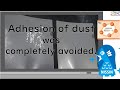 How to avoid adhesion of dust - Antistatic agent ホコリの付着って防げるの？？【効果検証動画】帯電防止剤