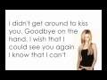 Avril Lavigne - Slipped Away [Lyrics/Letra]