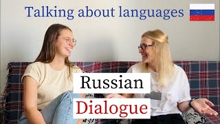 Russian Dialogue - How to Learn Languages (with Subs)