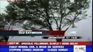 WVIT 2011 Hurricane Irene Coverage Part 1