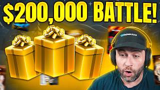 WE WENT ALL IN on this INSANE $200,000 CASE BATTLE!! HOW MANY GOLDS?! (PackDraw)