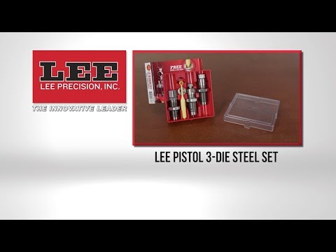 Lee Precision Pistol Die Set 32 S&W 3-Dies Carbide 90696