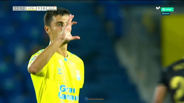 Golazo de Enzo Loiodice en el UD Las Palmas 3 Alco...