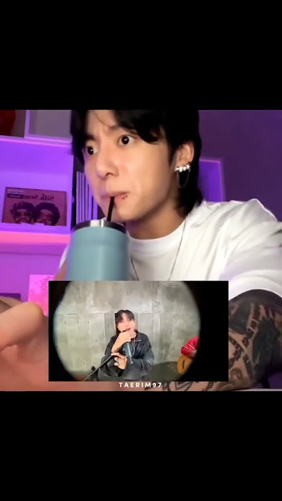 jk react rezaa๐๐ cr. taerim97 #jungkook #bts #seven #rezadarmawangsa
