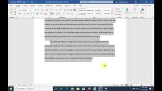 BUSN1150 MS WORD Lab2