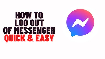how to log out of messenger on android/iphone,how to logout of messenger using the Facebook app