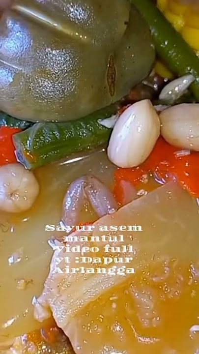 sayur asem jakarta mantul